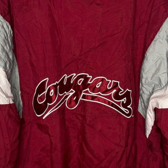 Vintage WSU Cougars Insulated Hooded Jacket XL - Picture 6 of 7